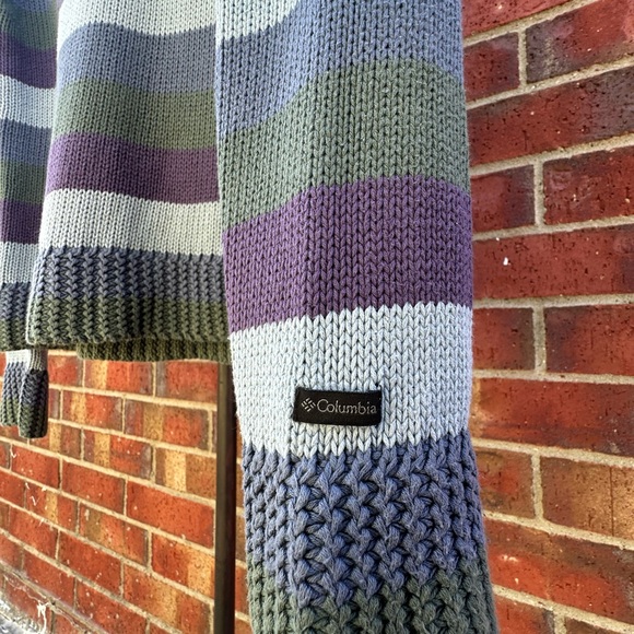 Columbia Turtleneck VTG-Era Sweater Nautical Gorpcore Outdoor Retro Y2K Skater M - Picture 7 of 17